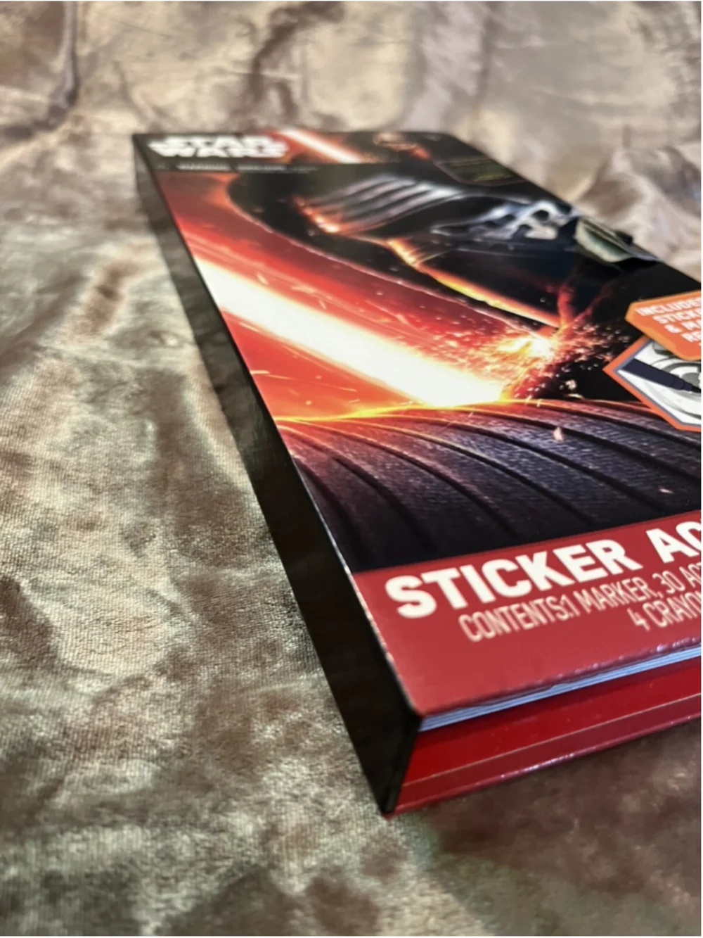 Star Wars Sticker Activity Fun Book By TARA 2015 Coloring Stickers Kylo Ren